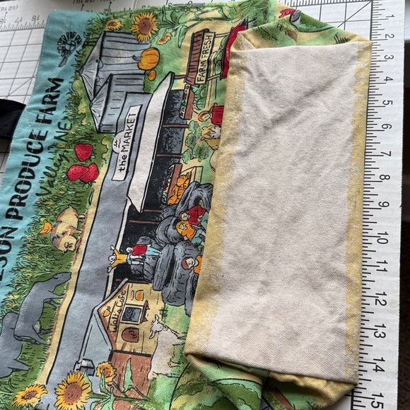 Farmers Market Tote Bag – Nelson Produce Farm – Reusable Cotton Grocery Bag - Picture 7 of 8